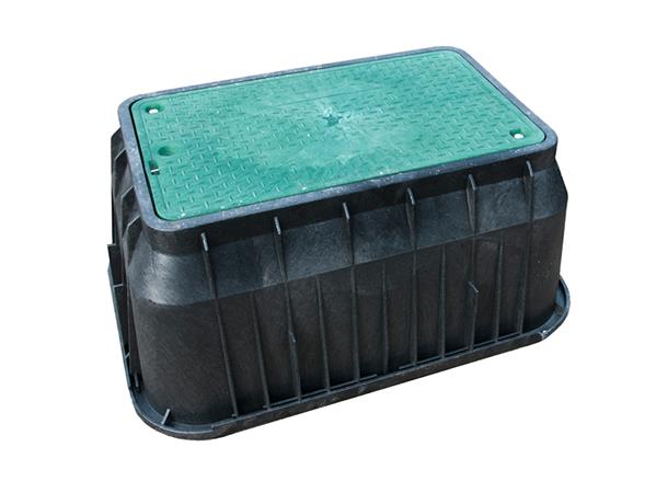 SW1730-18 Kabelbrunn A15 HDPE 63x96x47cm Grönt HDPE-lock 